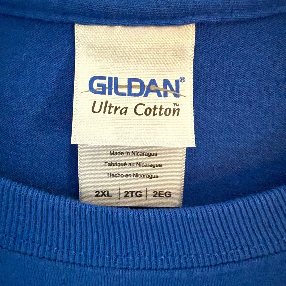Professor Snape's Farewell. Gildan Royal Blue Long Sleeve Farewell. Size 2XL - Picture 6 of 6